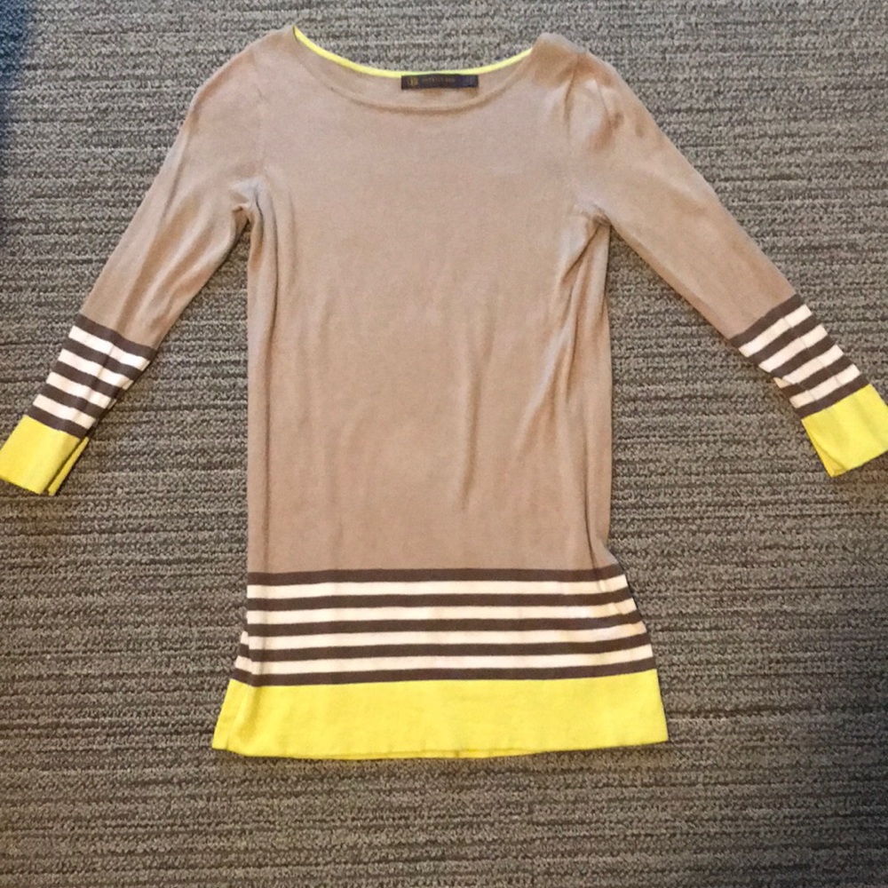 Knit shirt with 3/4 sleeves